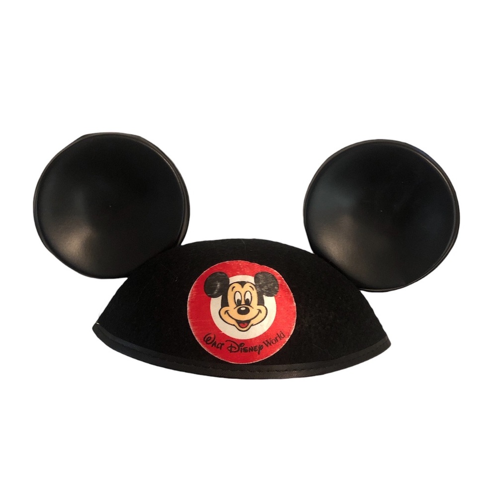 Vintage Walt disney world Mickey Mouse ears hat Andrew youth size